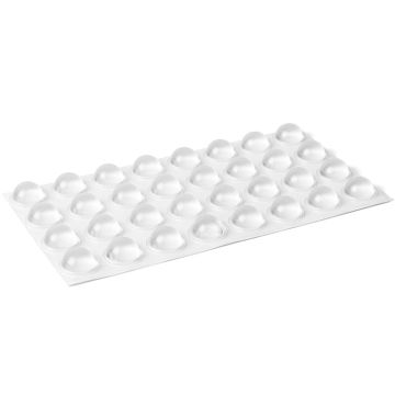 Anschlagpuffer Ø16x7,9 Halbrund 32er