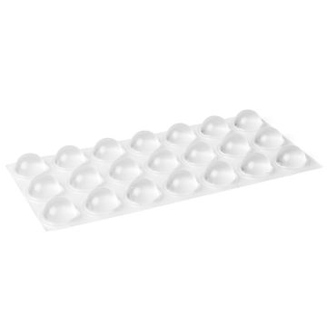 Anschlagpuffer Ø19x9,5 Halbrund 21er