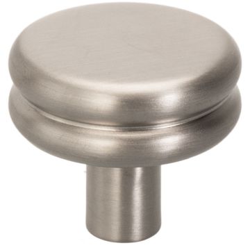 Möbelknopf 'Double' Edelstahlfinish
