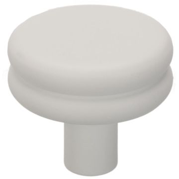 Möbelknopf 'Double' Weiß
