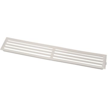 Lüftungsgitter 480,5 x 81 Weiß