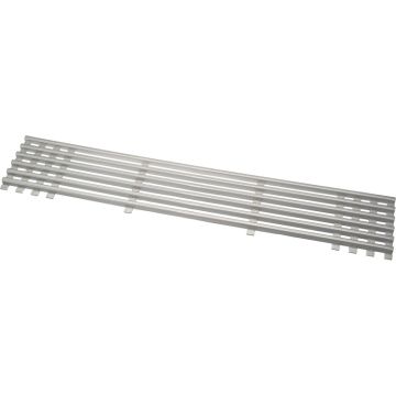 Lüftungsgitter 600 x 100 mm Silber
