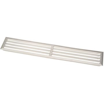 Lüftungsgitter 480,5 x 81 Silber