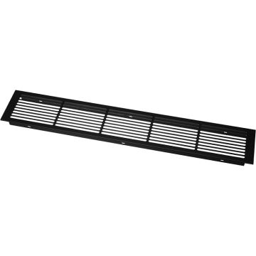 Lüftungsgitter 500 x 86 mm Schwarz