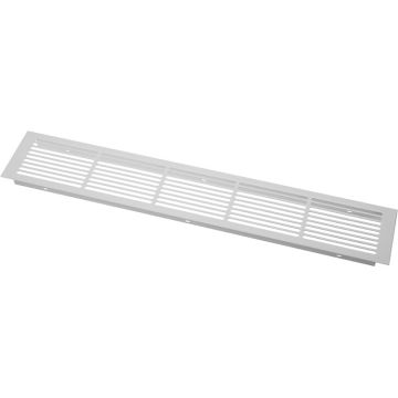 Lüftungsgitter 500 x 86 mm Weiß RAL-9003