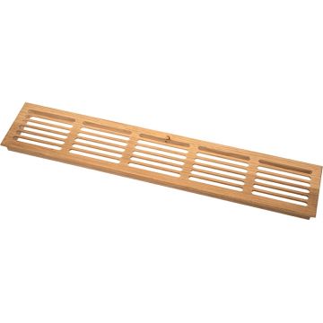 Lüftungsgitter 515 x 100 mm Eiche