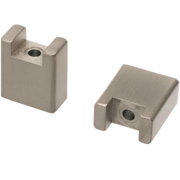 Sockel 'Match' Edelstahlfinish