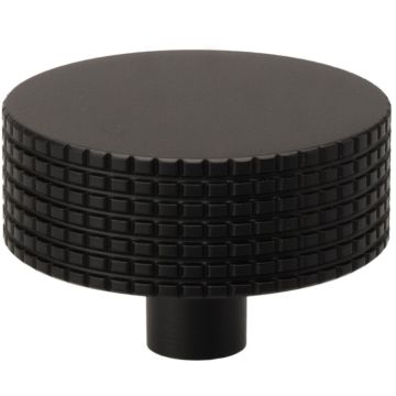 Möbelknopf 'Check' Schwarz