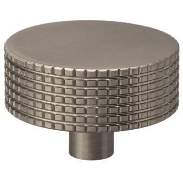 Möbelknopf 'Check' Edelstahlfinish