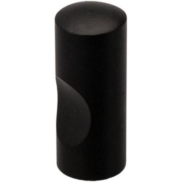 Möbelknopf 'Vega Round' Schwarz
