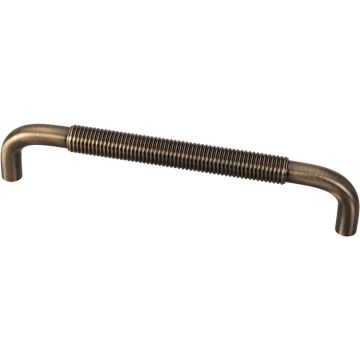 Möbelgriff 'Big Wire' Bronze Geriffelt