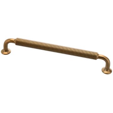 Möbelgriff 'Rondo' Vintage Gold Geriffelt