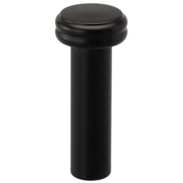 Möbelknopf / Haken 'Mila' Schwarz