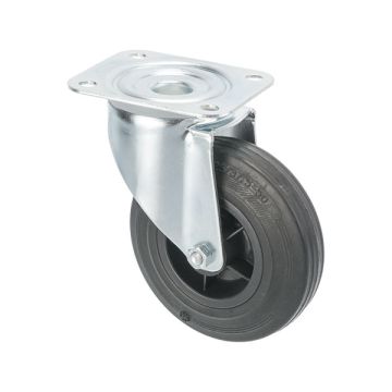 Industrierolle Ø 125 ohne Radfeststeller Gummi