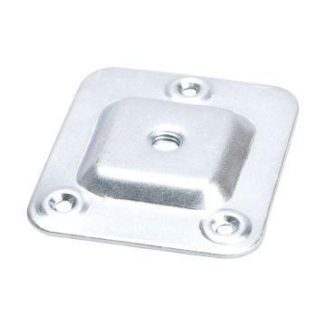 M8 Montageplatte 66x58 mm Stahl