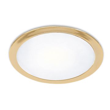 LED Einbaustrahler 'maxiSun' Gold 24V 3W 3000K