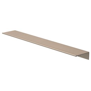 Griffleiste 'Flat' Edelstahlfinish