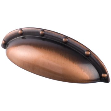 Muschelgriff "Rivet" Kupferfärbig