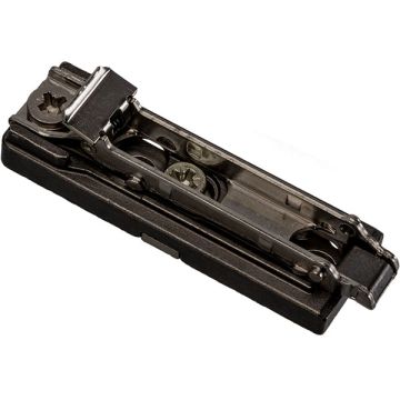 Salice Montageplatte gerade BAP3R Titanium