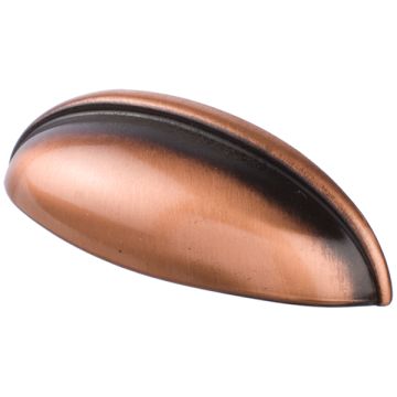 Muschelgriff "Shell" Kupferfärbig