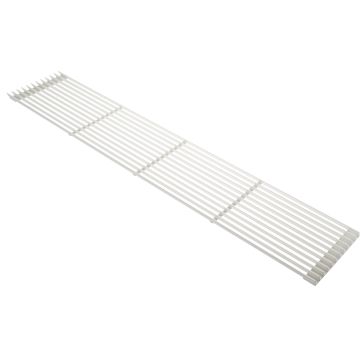 Lüftungsgitter 596 x 117 mm Weiß