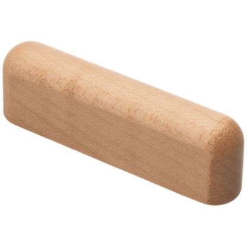 Holzstange 'Match' Ahorn, klar lackiert 60 mm