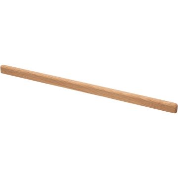 Holzstange 'Match' Eiche Klar Lackiert 384 mm