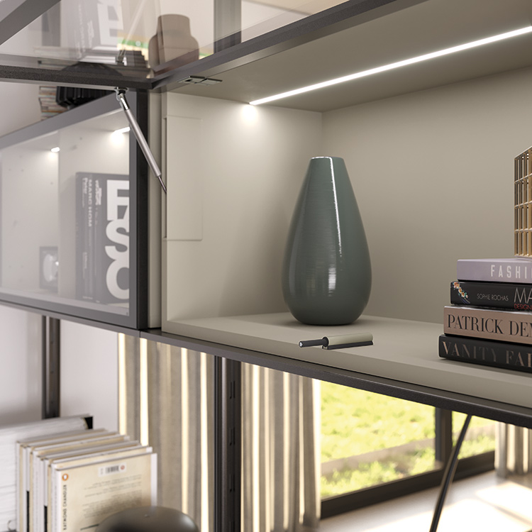 K Push TECH Texture – Grifflose Öffnung mit exklusiver, strukturierter Oberfläche