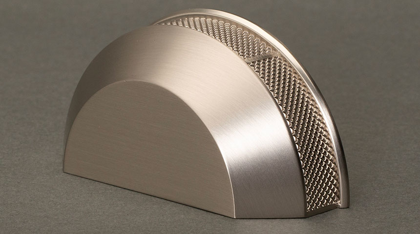 Kilo Muschelgriff Edelstahlfinish