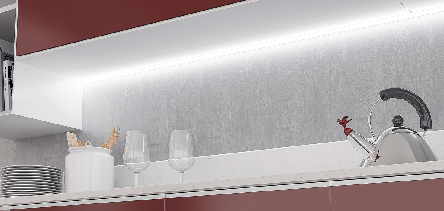 Beleuchtung für Küche, Badezimmer und Garderobe - eBeschläge